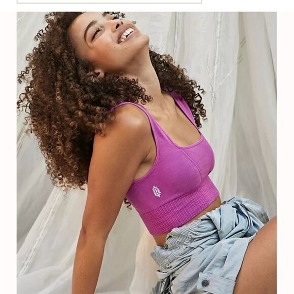 New FP Movement Good Karma Confetti Pink Top/Leggings Set XS/S Top + M/L Bottom - Picture 2 of 14